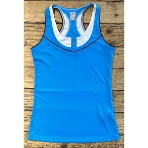 Callaway Women’s Blue Racerback Active Wear Tank Top Size S
